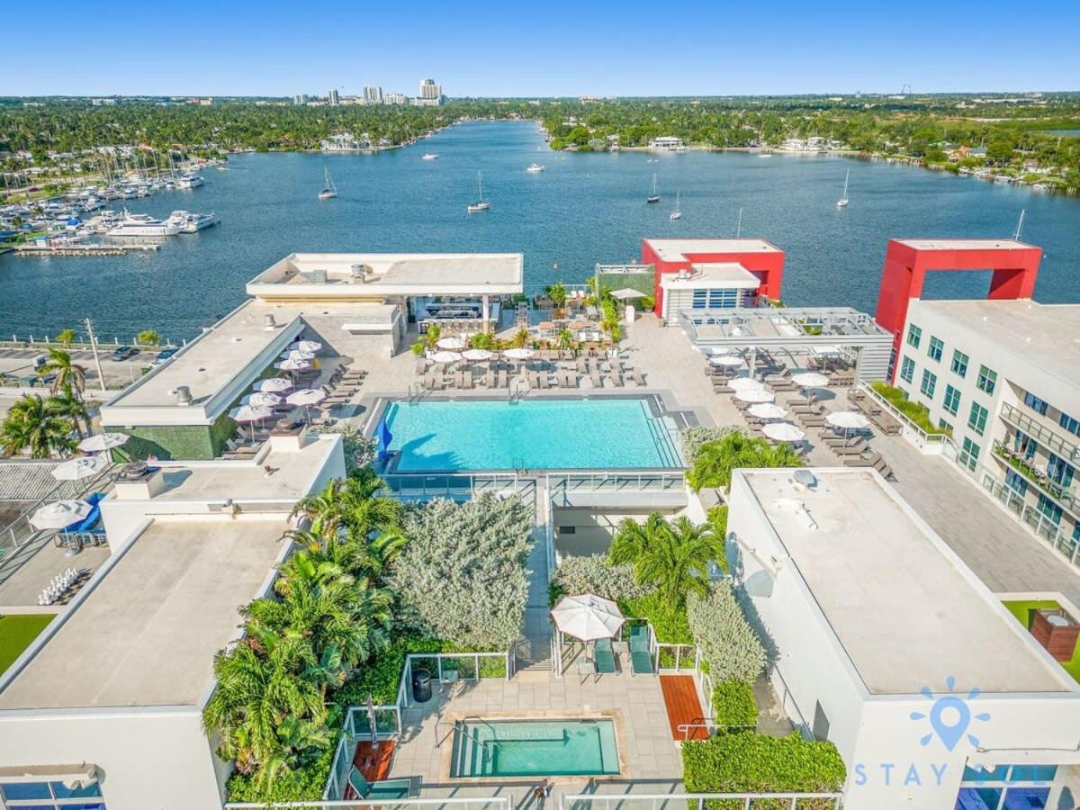 Tropical Oasis - Rooftop Pool- Near Beach - Gym Hollywood Bagian luar foto