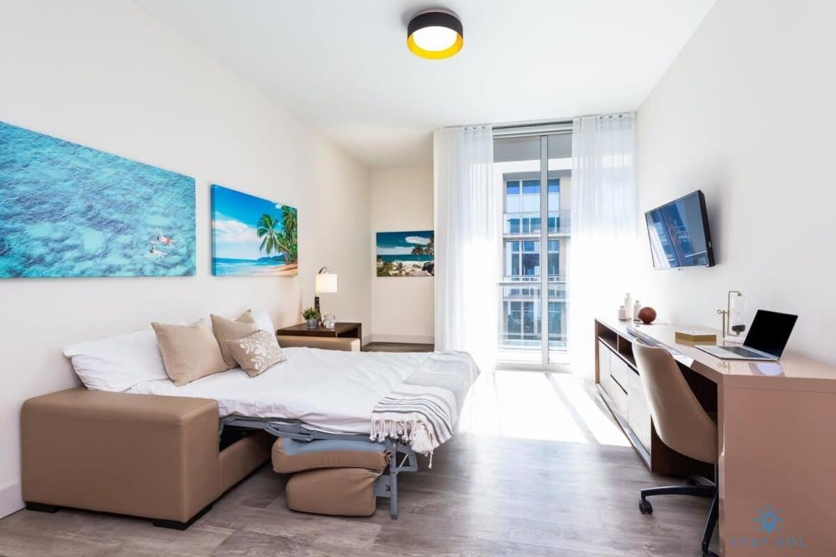 Tropical Oasis - Rooftop Pool- Near Beach - Gym Hollywood Bagian luar foto